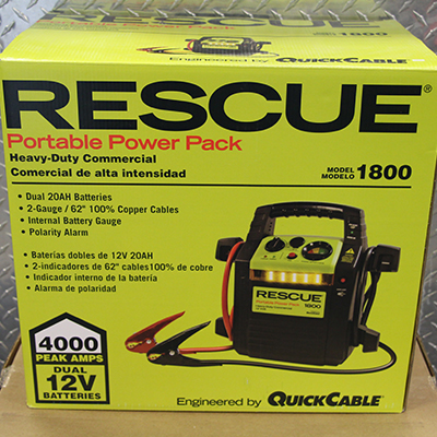 Rescue 4000 Jump Starter Power Pack